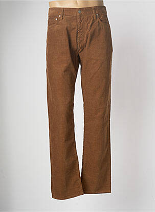 Pantalon droit marron CARHARTT pour homme