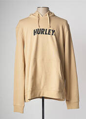 Sweat-shirt à capuche beige HURLEY pour homme seconde vue