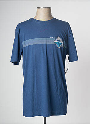 T-shirt bleu HURLEY pour homme