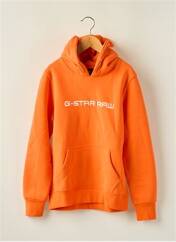 Sweat-shirt orange G STAR pour garçon seconde vue