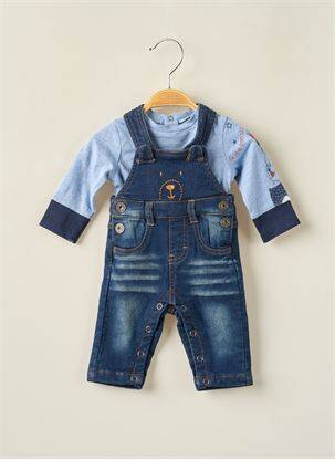 Ensemble haut/bas bleu 3 POMMES enfant