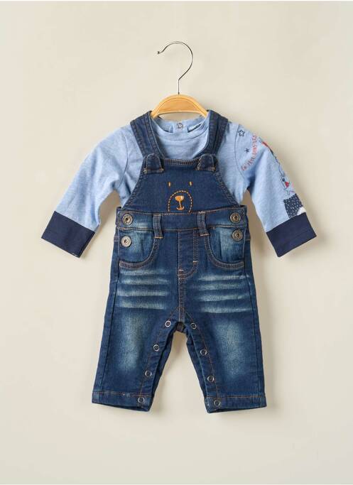 Ensemble haut/bas bleu 3 POMMES pour enfant