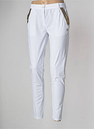 Pantalon 7/8 blanc HTB pour femme