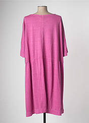 Robe mi-longue violet VETONO pour femme seconde vue