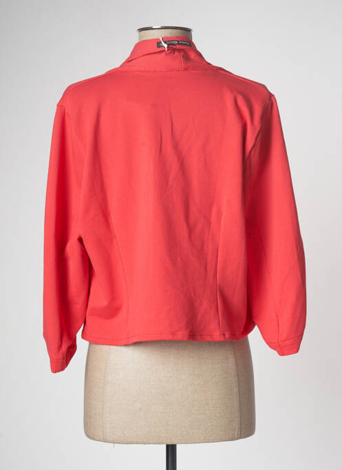 Boléro rouge POISSONS BLANCS pour femme