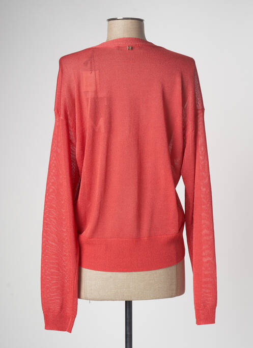 Gilet manches longues orange LOLA CASADEMUNT pour femme