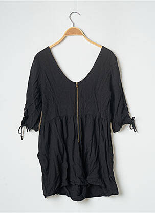 Combishort  manches 3/4 noir PIMKIE femme