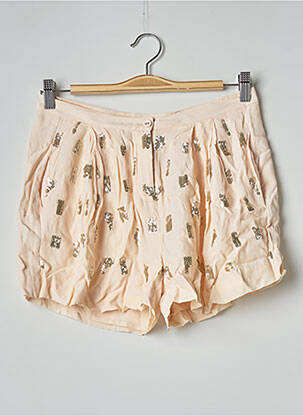 Short coupe fluide taille normale beige HOSS femme