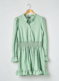 Robe courte manches longues manches longues vert PRETTY LITTLE THING femme