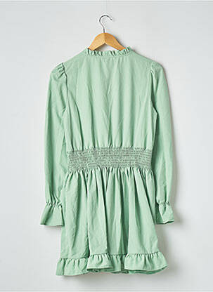 Robe courte manches longues manches longues vert PRETTY LITTLE THING femme