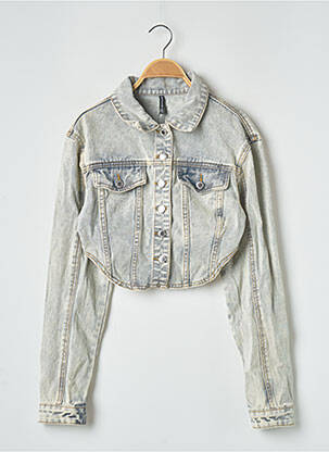 Veste en jean manches longues bleu PRETTY LITTLE THING femme