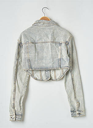 Veste en jean manches longues bleu PRETTY LITTLE THING femme