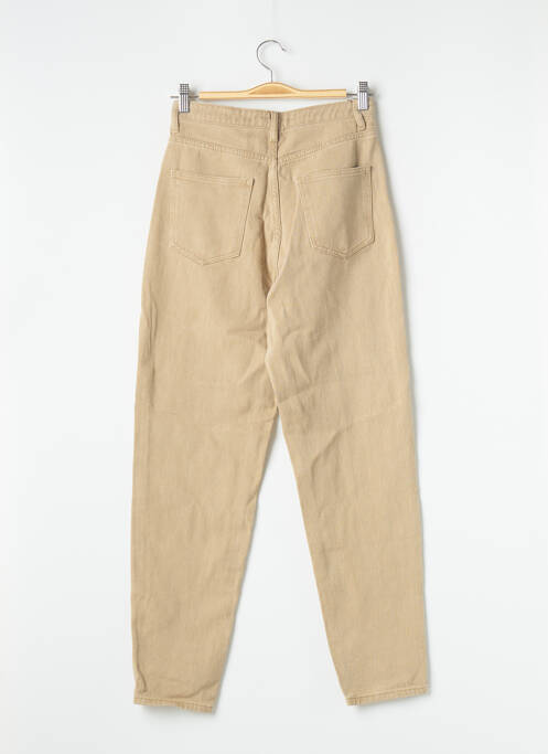 Jean coupe Mom beige PRETTY LITTLE THING pour femme