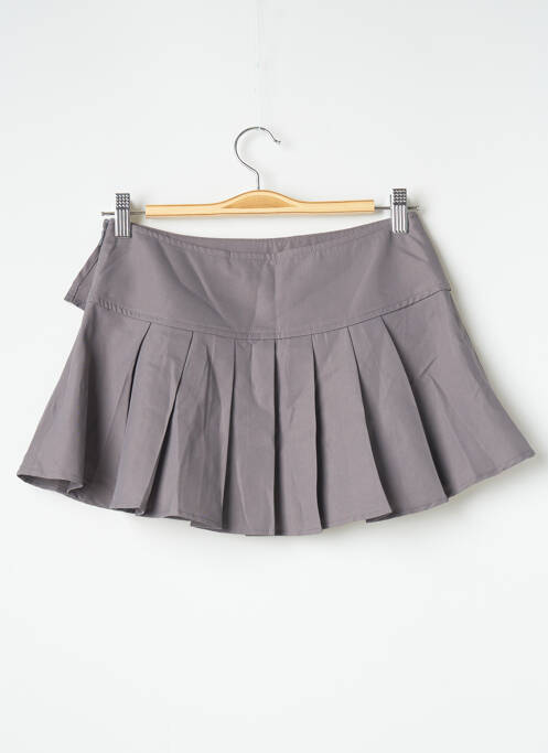Mini-jupe gris PRETTY LITTLE THING pour femme