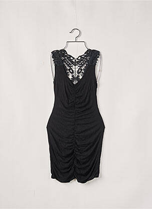 Robe courte sans manche sans manche noir SANS MARQUE femme