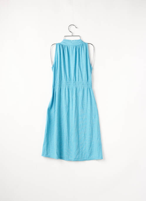 Robe courte bleu SANS MARQUE pour femme