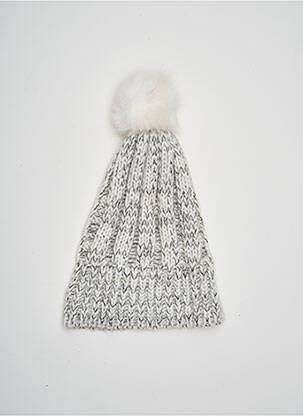 Bonnet stretch gris MOA femme