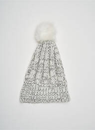 Bonnet stretch gris MOA femme