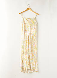 Robe longue manches bretelles ajustables fines bretelles beige RAILS femme