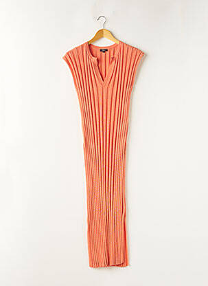 Robe longue sans manche sans manche orange RAILS femme