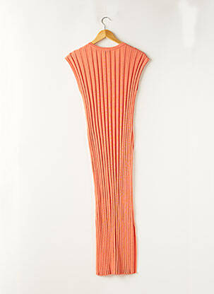 Robe longue sans manche sans manche orange RAILS femme