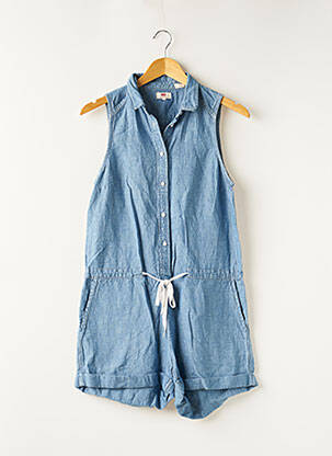 Combishort  sans manche bleu LEVIS femme
