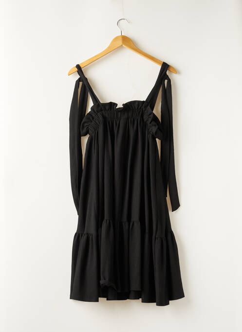 Robe mi-longue noir H&M pour femme