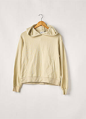 Sweat-shirt à capuche poches manches longues vert NA-KD femme