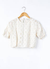 Top manches courtes manches courtes beige OLIVE femme