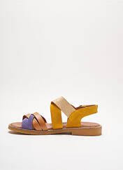 Sandales/Nu pieds jaune CASTA pour femme seconde vue