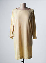 Robe mi-longue beige VOYELLES pour femme seconde vue