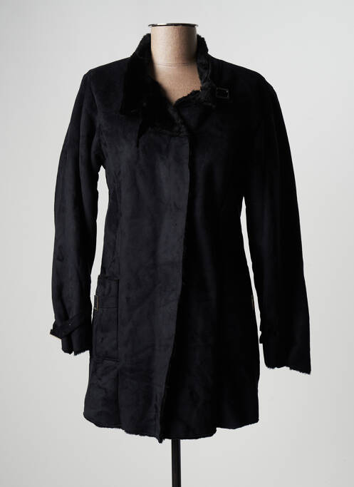 Manteau court noir SENDERS pour femme