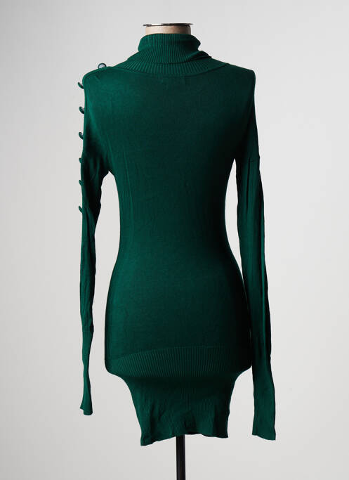 Robe mi-longue vert MILLENIUM pour femme