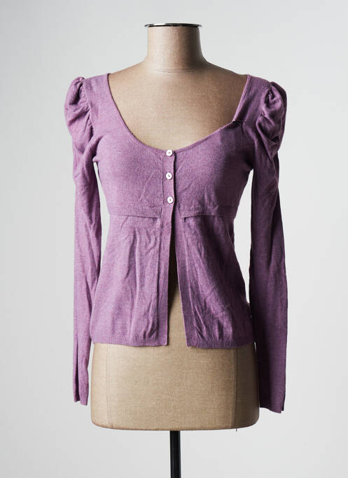 Top violet FINERY pour femme