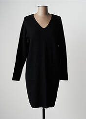 Robe pull noir E.DIVA pour femme seconde vue