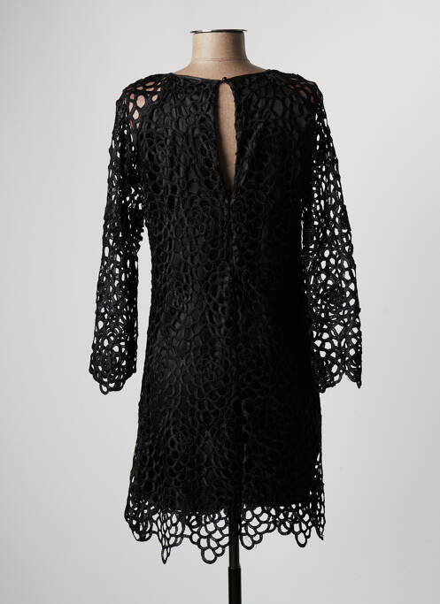 Robe mi-longue noir JUST ADDICT pour femme