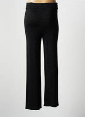 Pantalon large noir LOVE LOOK pour femme seconde vue