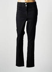 Pantalon slim noir GRAIN DE MALICE pour femme seconde vue