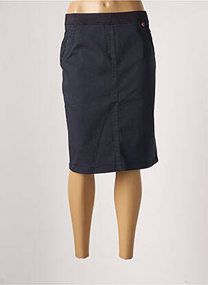 Jupe courte poches bleu TONI femme