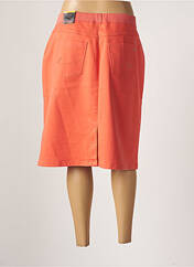Jupe courte orange TONI pour femme seconde vue