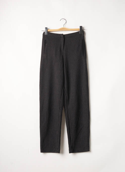 Pantalon chino taille normale taille normale noir KOKOMARINA femme