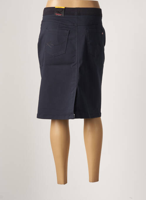 Jupe courte bleu TONI pour femme