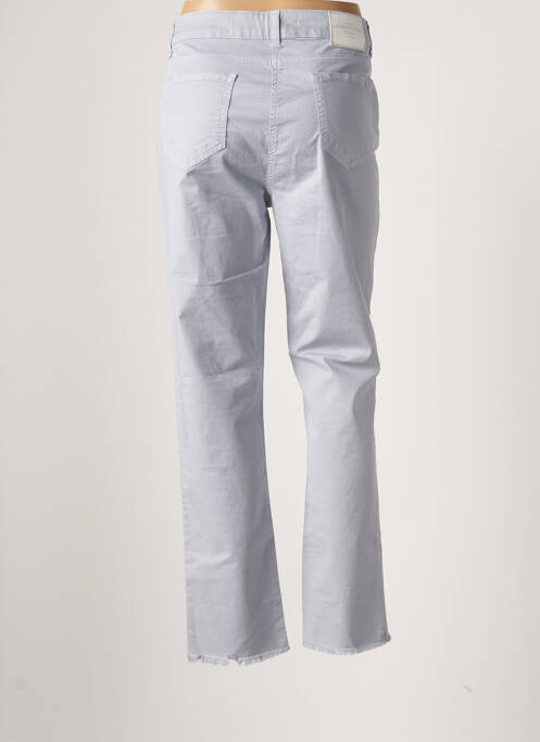 Pantalon droit bleu LAUREN VIDAL pour femme
