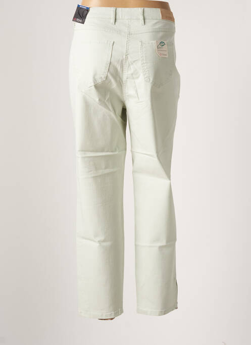 Pantalon droit vert TONI pour femme