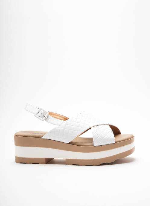 Sandales/Nu pieds blanc PHIL GATIÈR BY REPO pour femme