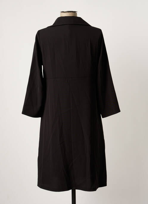 Robe mi-longue noir LA FÉE ATELIER BY LA FÉE MARABOUTÉE pour femme