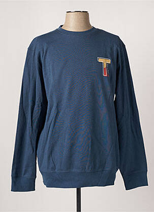 Sweat-shirt bleu TIMBERLAND pour homme