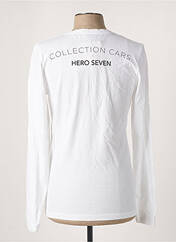 T-shirt blanc HERO SEVEN pour homme seconde vue