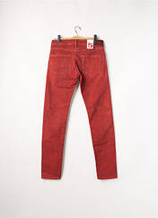 Jeans coupe slim rouge PEPE JEANS pour homme seconde vue