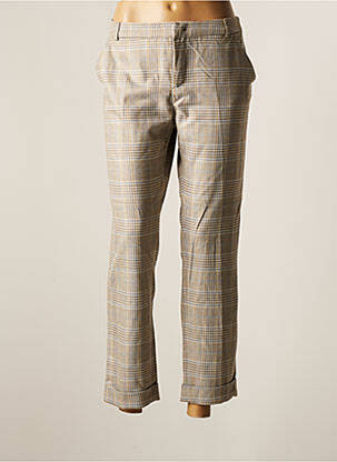 Pantalon chino taille normale taille normale gris SIGNE NATURE femme